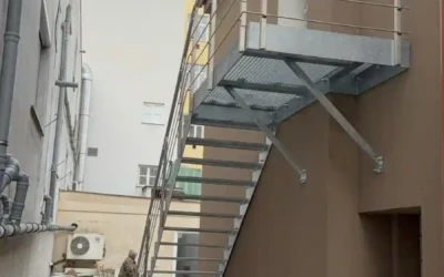 Zábradlí pro hotel v Praze